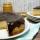 Erdnussbutter Cheesecake mit Schokotopping